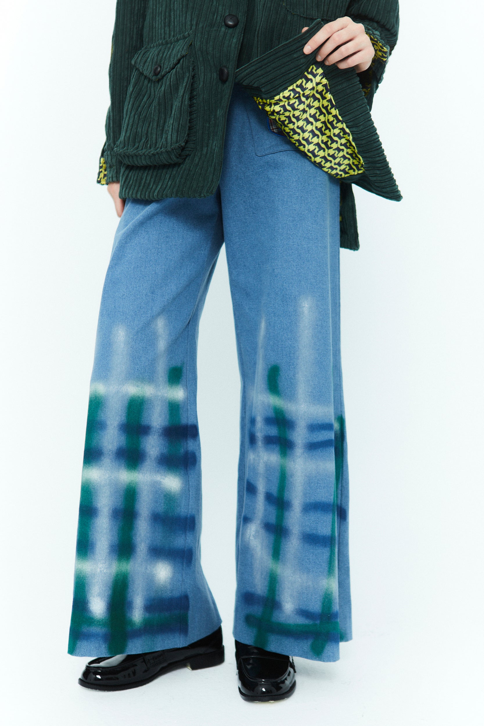 Pantalone SKYE Pocket dipinto a mano