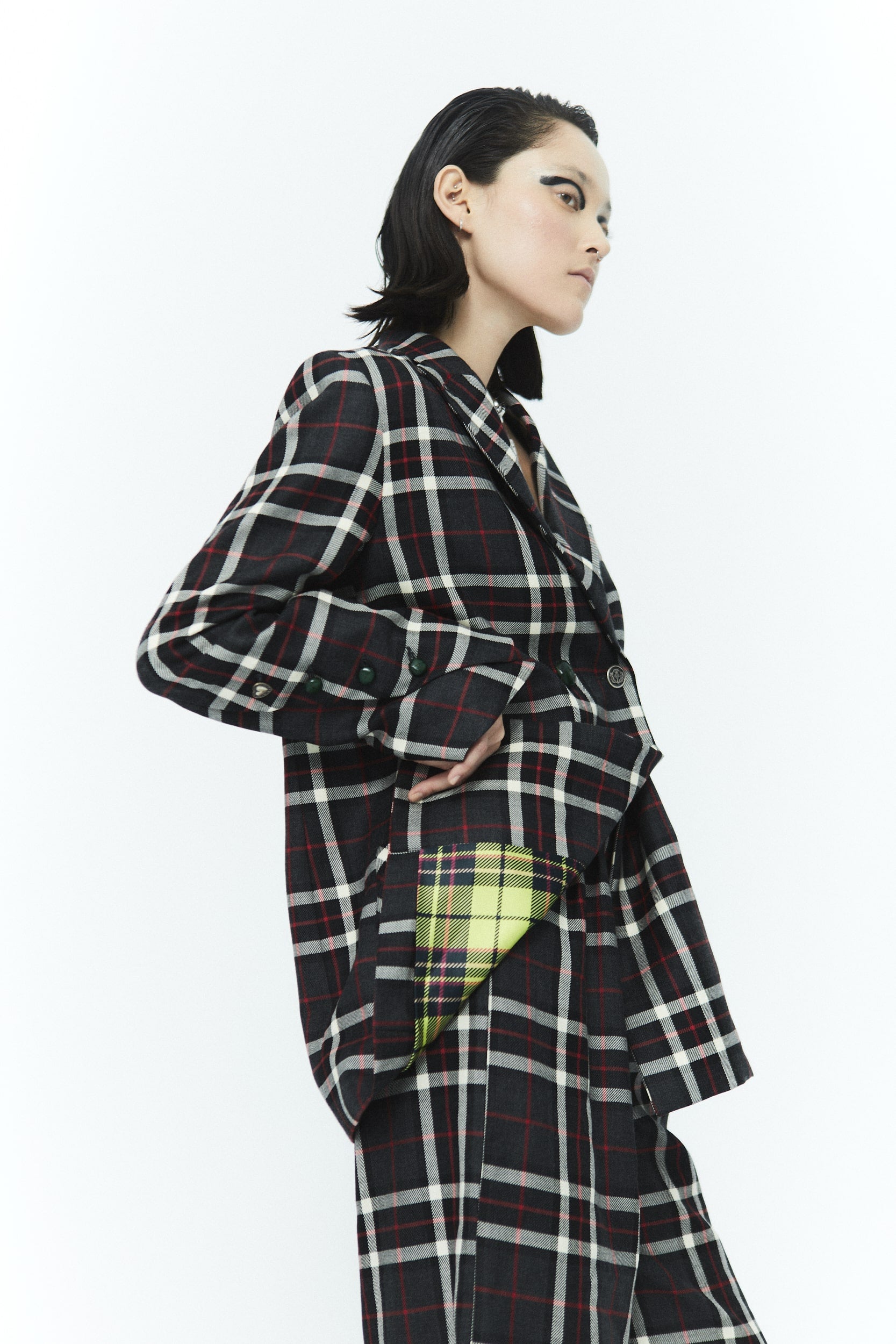 Blazer Wood Clan Thomson Grey