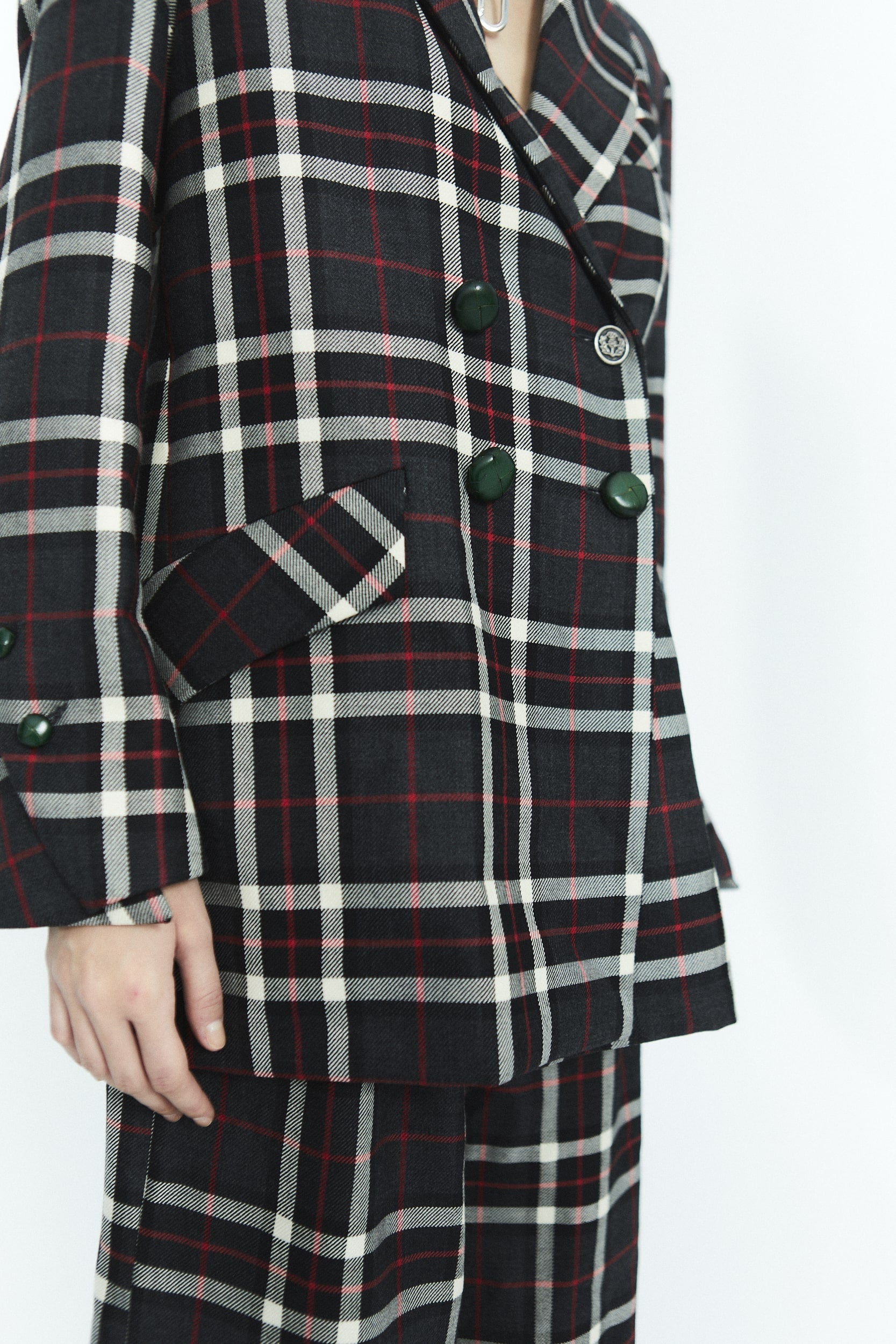 Blazer Wood Clan Thomson Grey