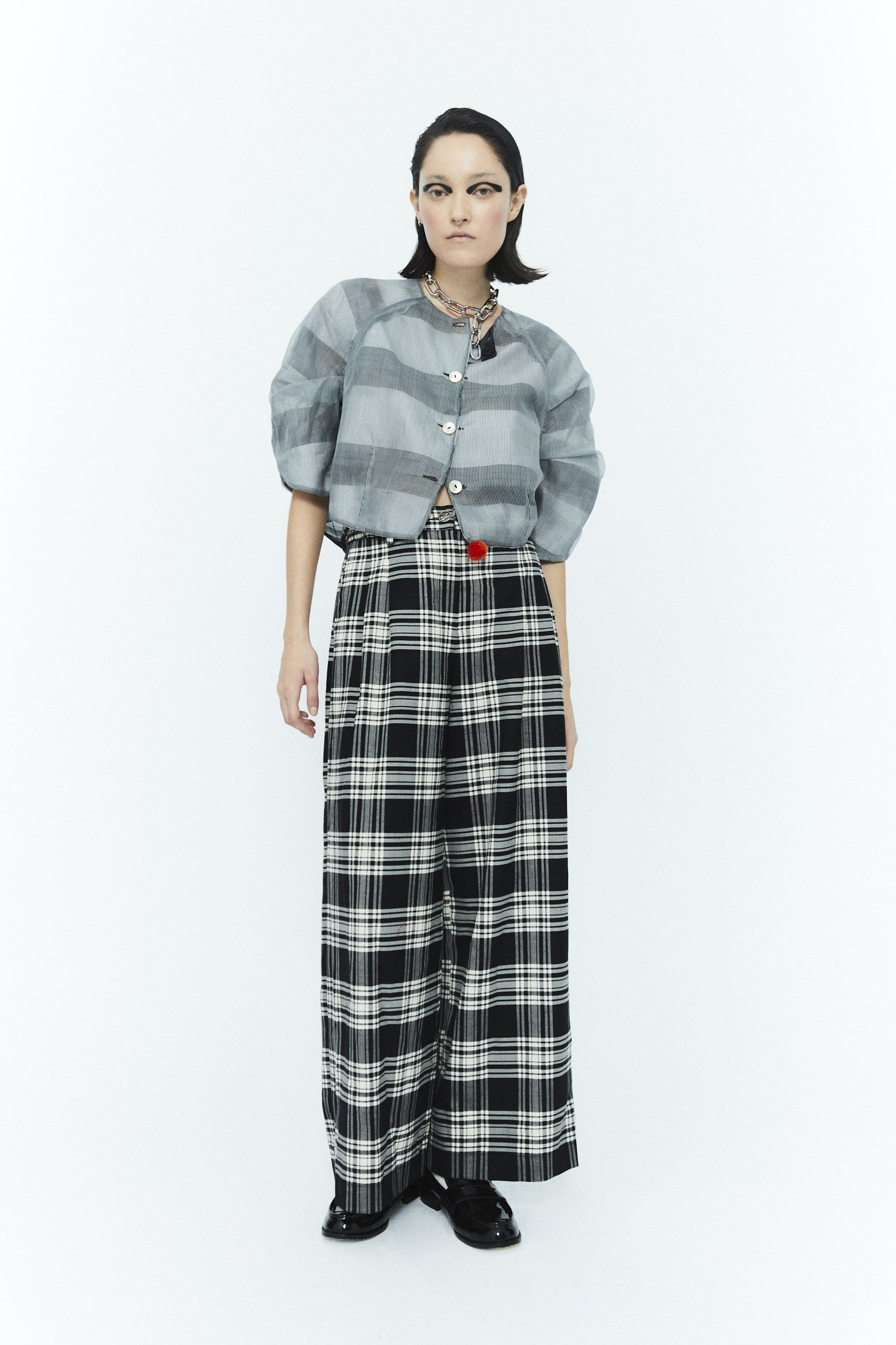 Trousers Alba Clan Menzies Black & White