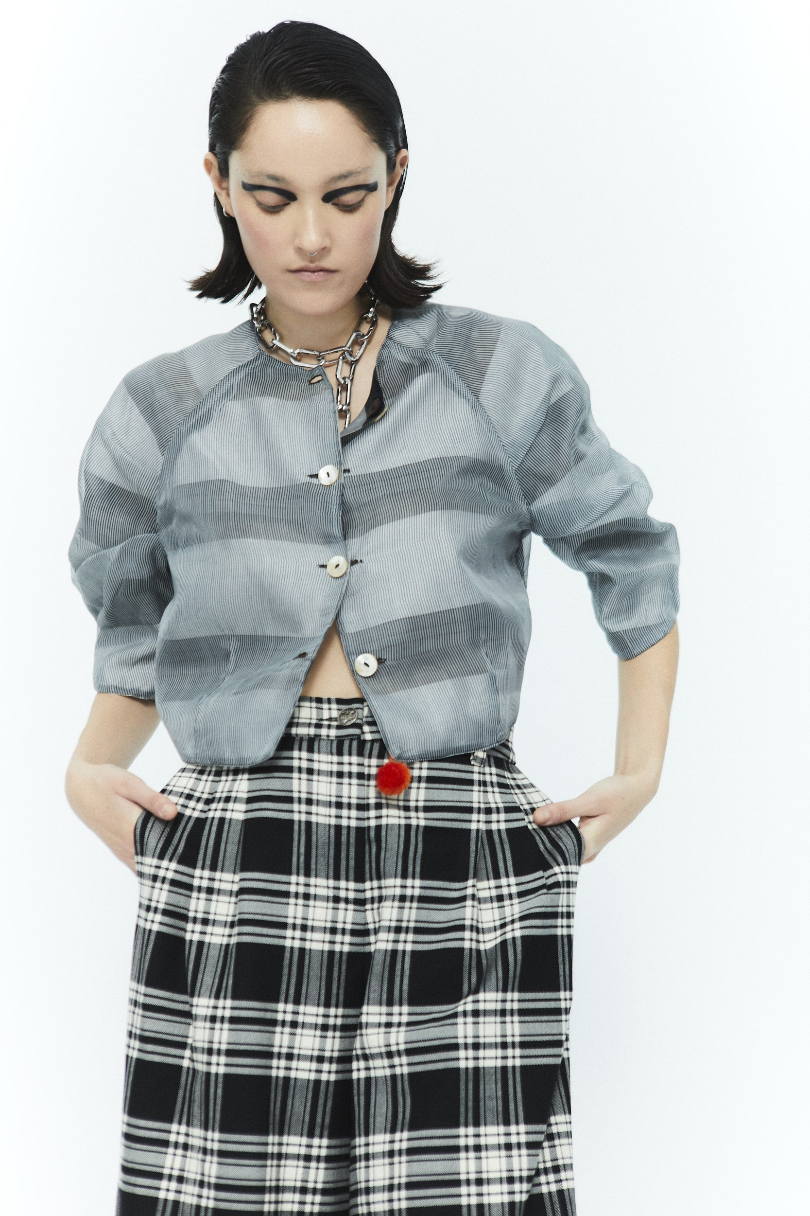 BOMBER OFELIA BY DENNJ X ANTOCOSTASETTE DOUBLE FACE