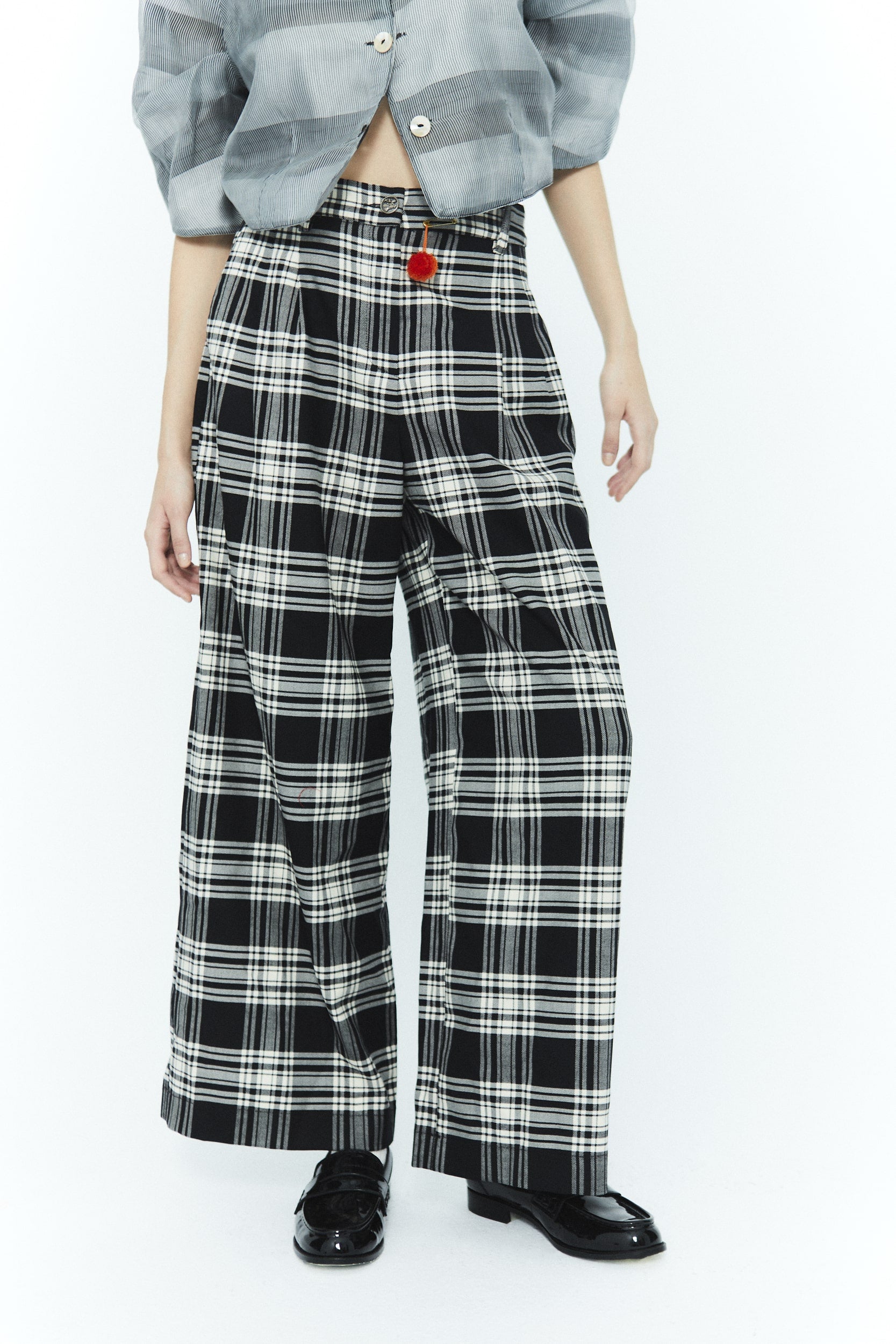 Trousers Alba Clan Menzies Black & White