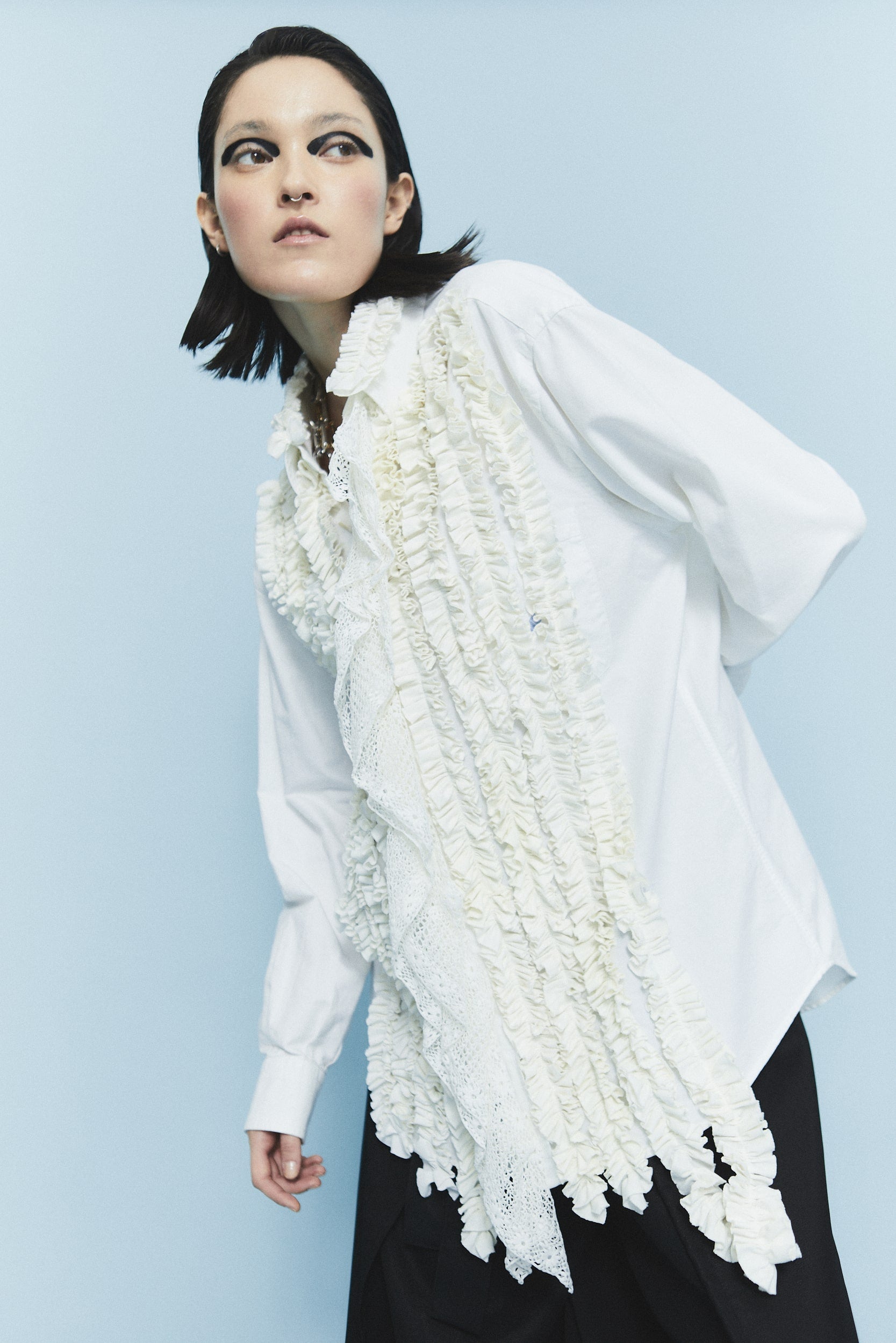 Rouches Shirt by Dennj