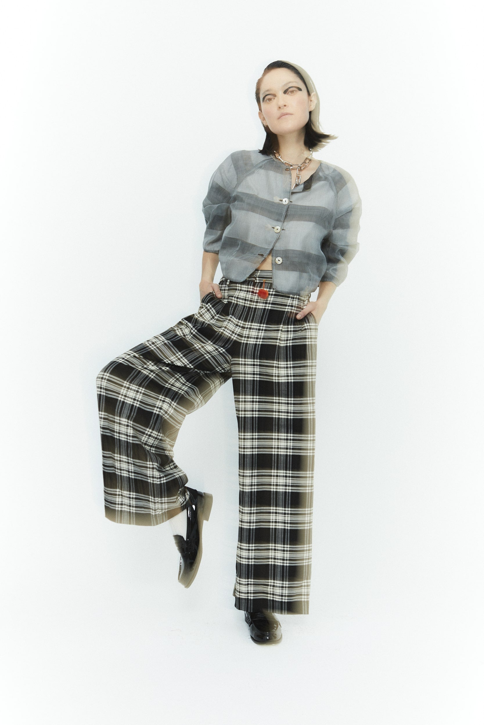 Trousers Alba Clan Menzies Black & White