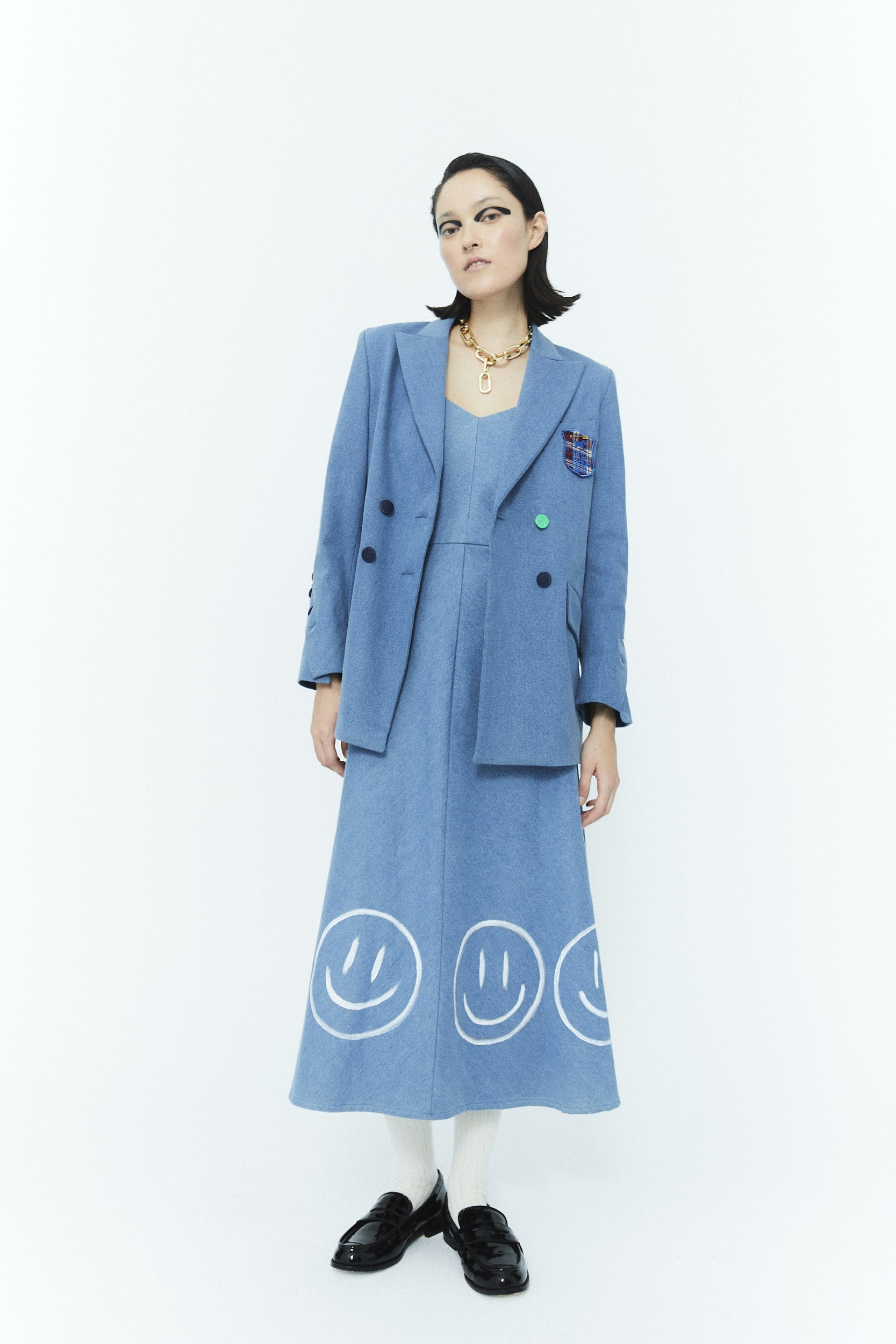 Blazer Wood Light Denim