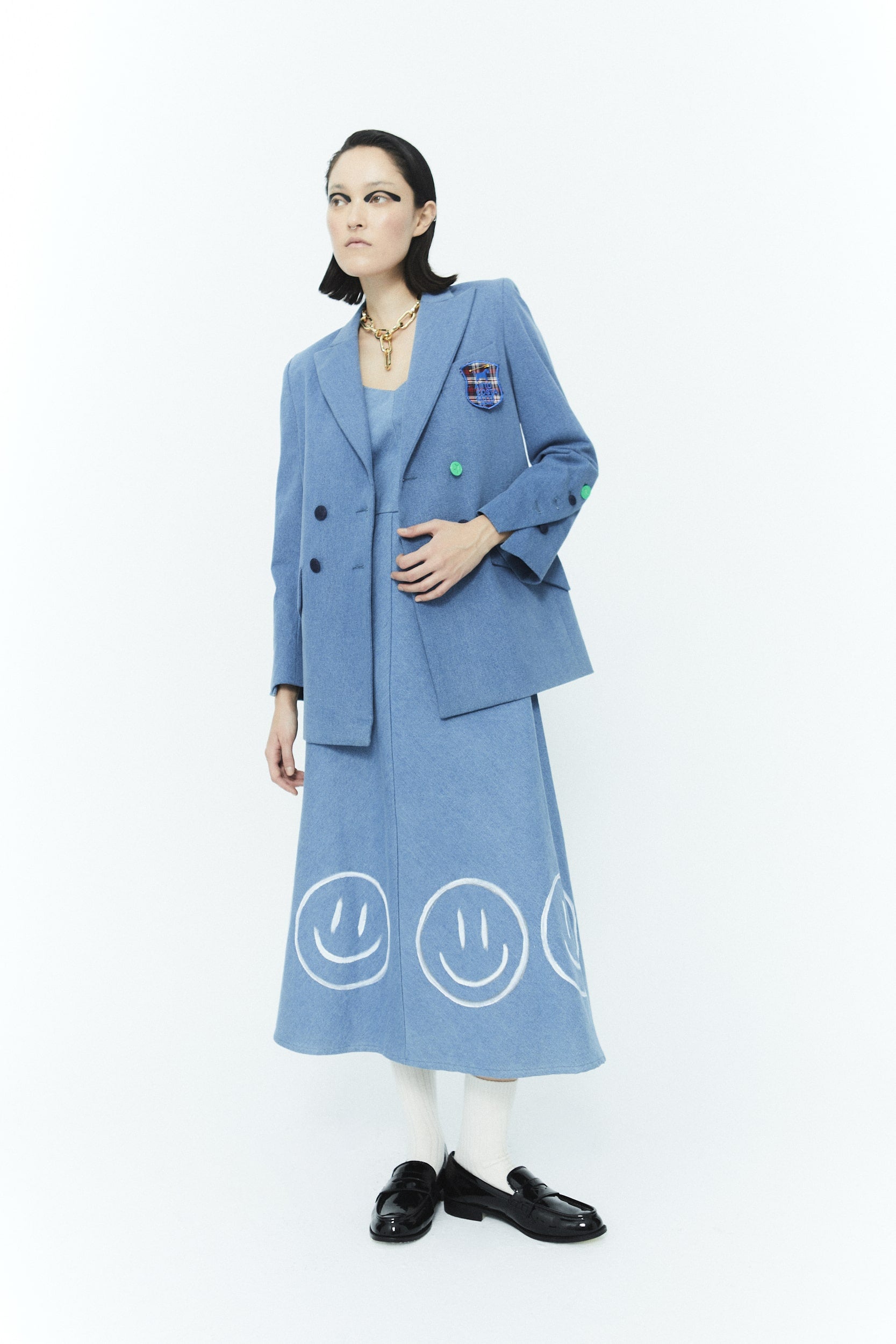 Blazer Wood Light Denim