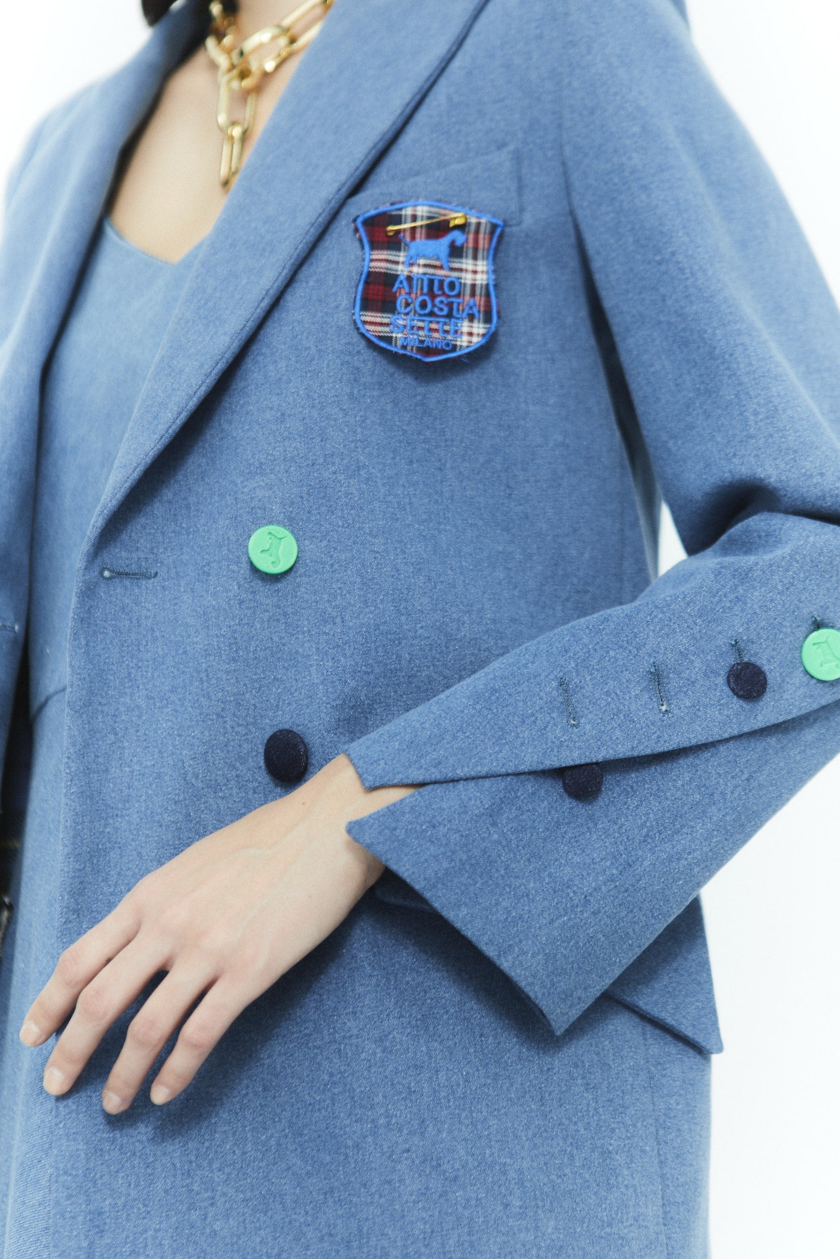 Blazer Wood Light Denim