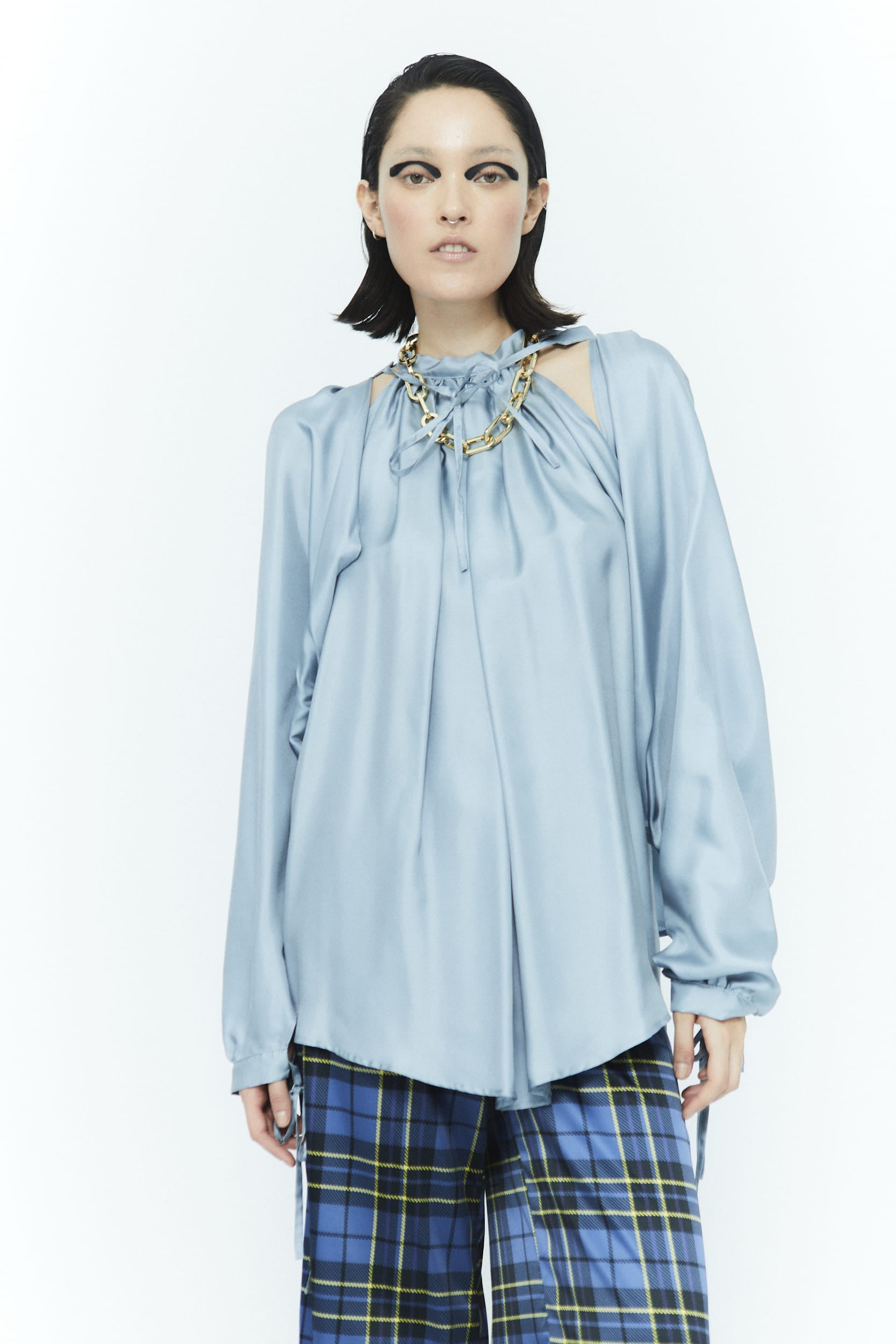 Camicetta Achillea di Dennj Blu