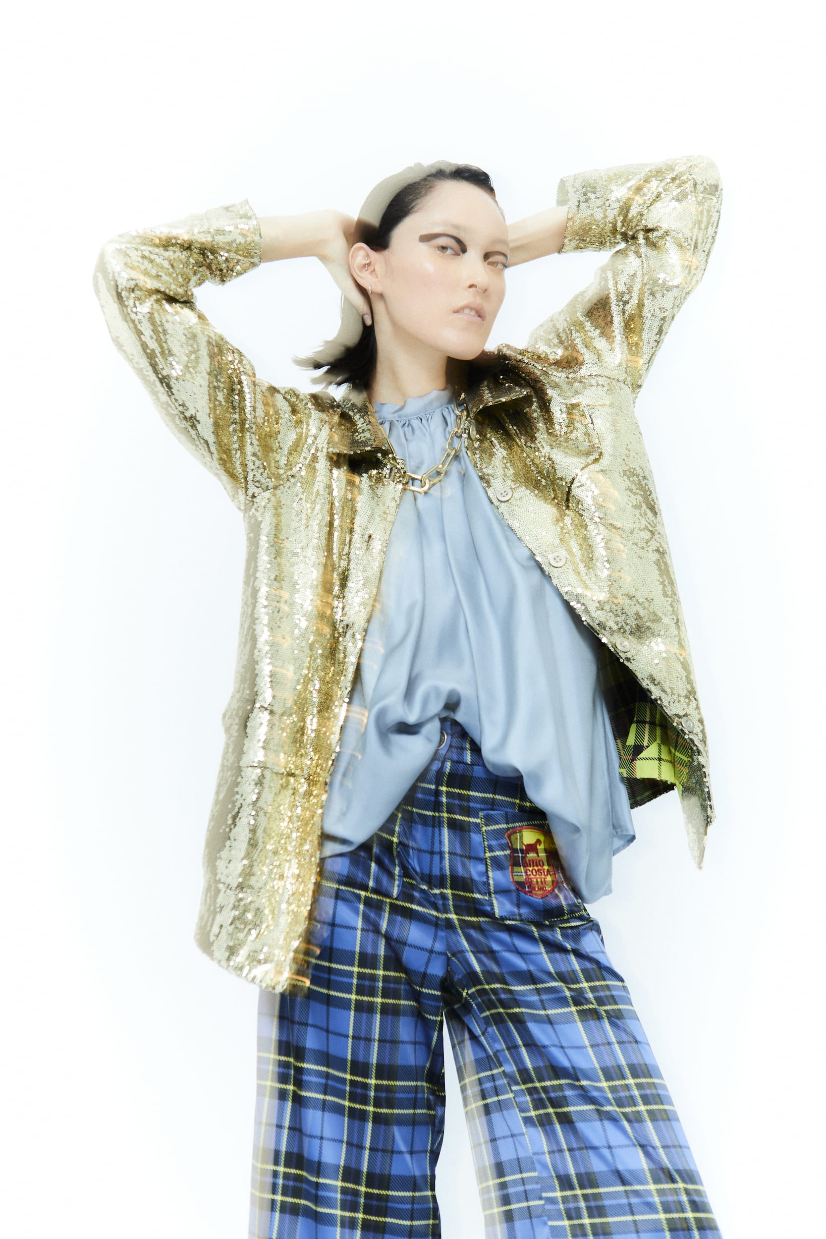 Giubbocamicia Frank Sparkling Gold