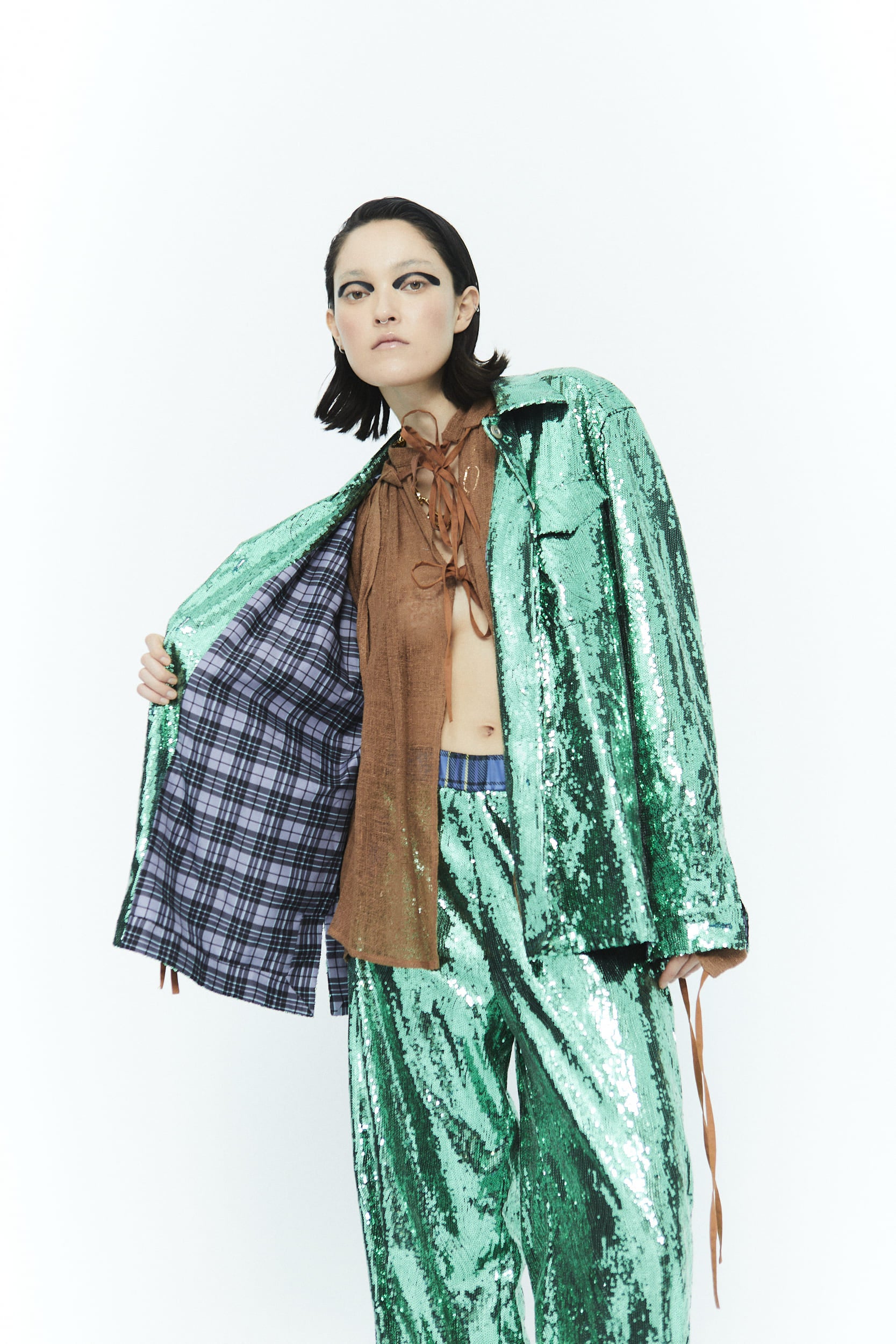 Giubbocamicia FRANK Verde Scintillante