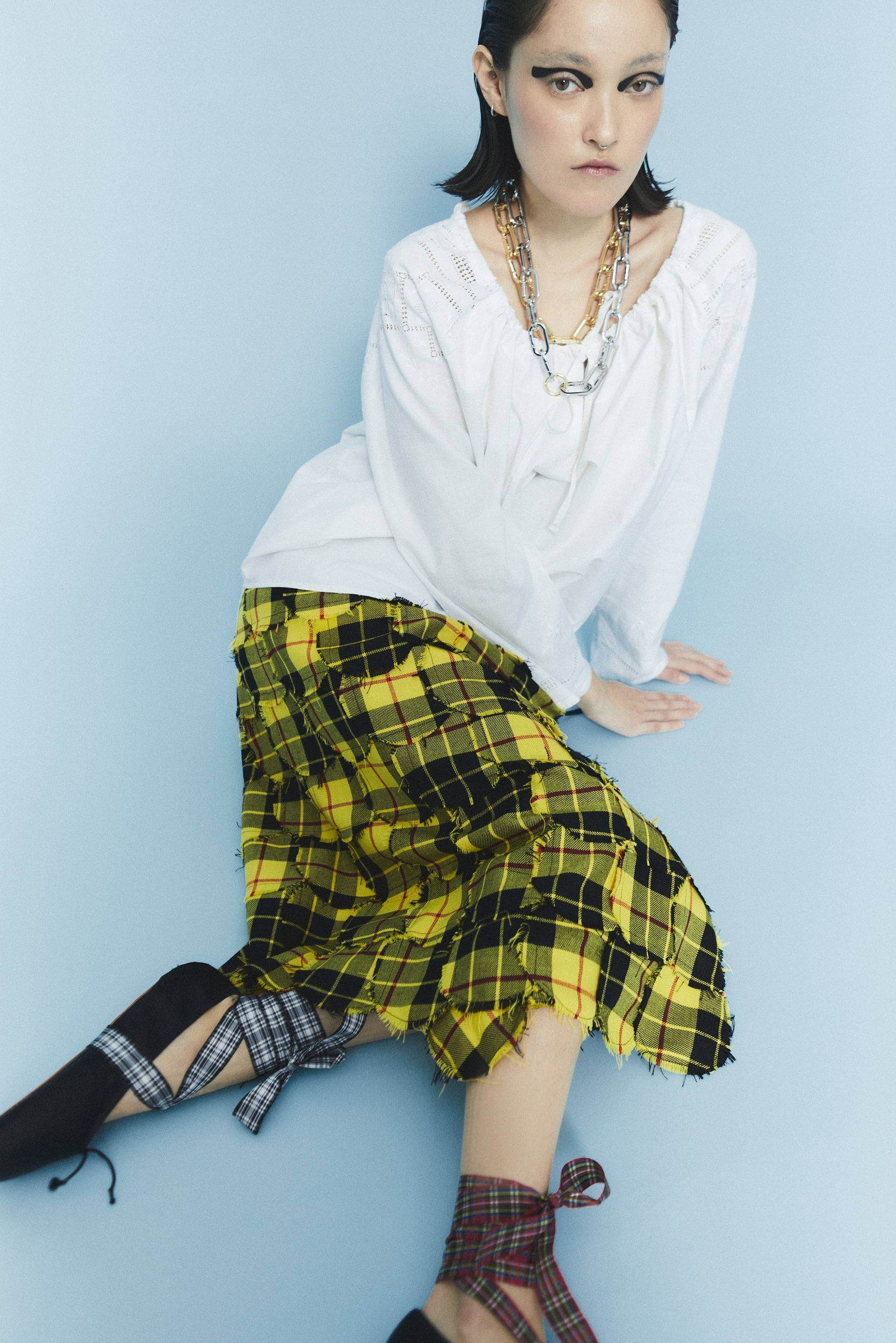 SHIRT LOCHNESS BY DENNJ X ANTOCOSTASETTE OLD WHITE