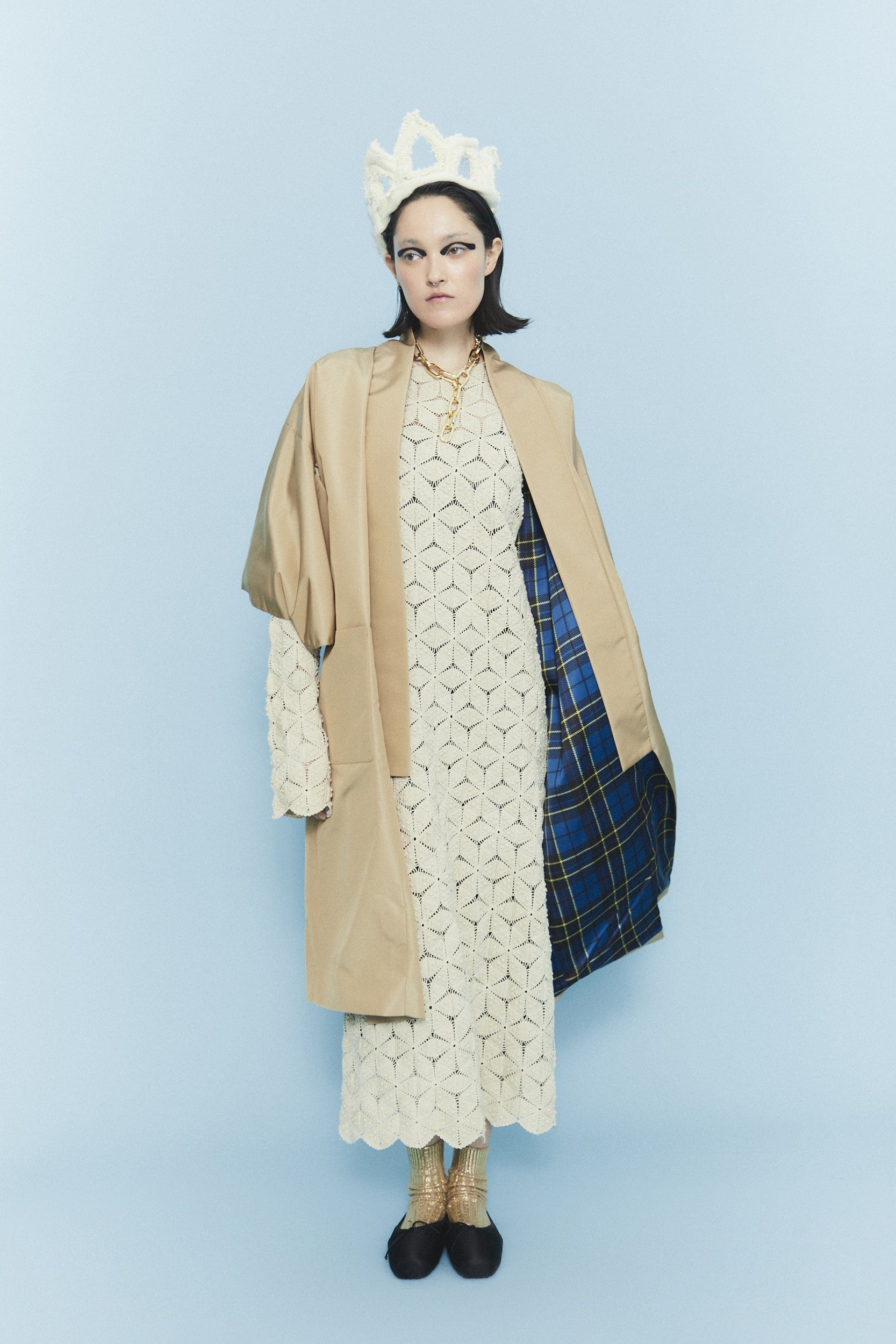 DRESS LAPINA BY DENNJ X ANTOCOSTASETTE OLD CROCHET