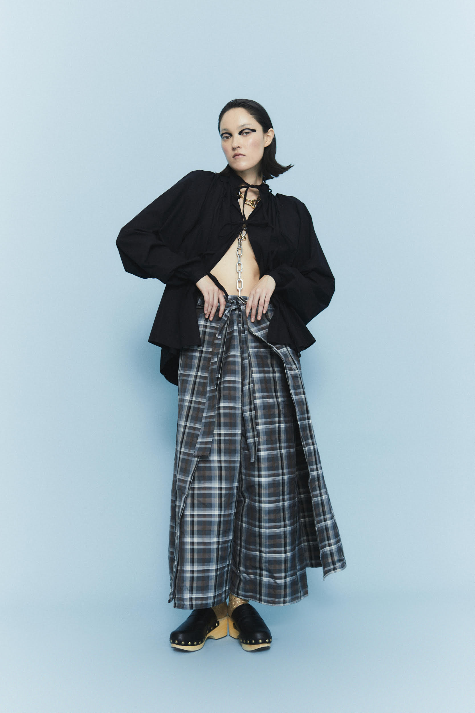 Achillea Blouse By Dennj Black