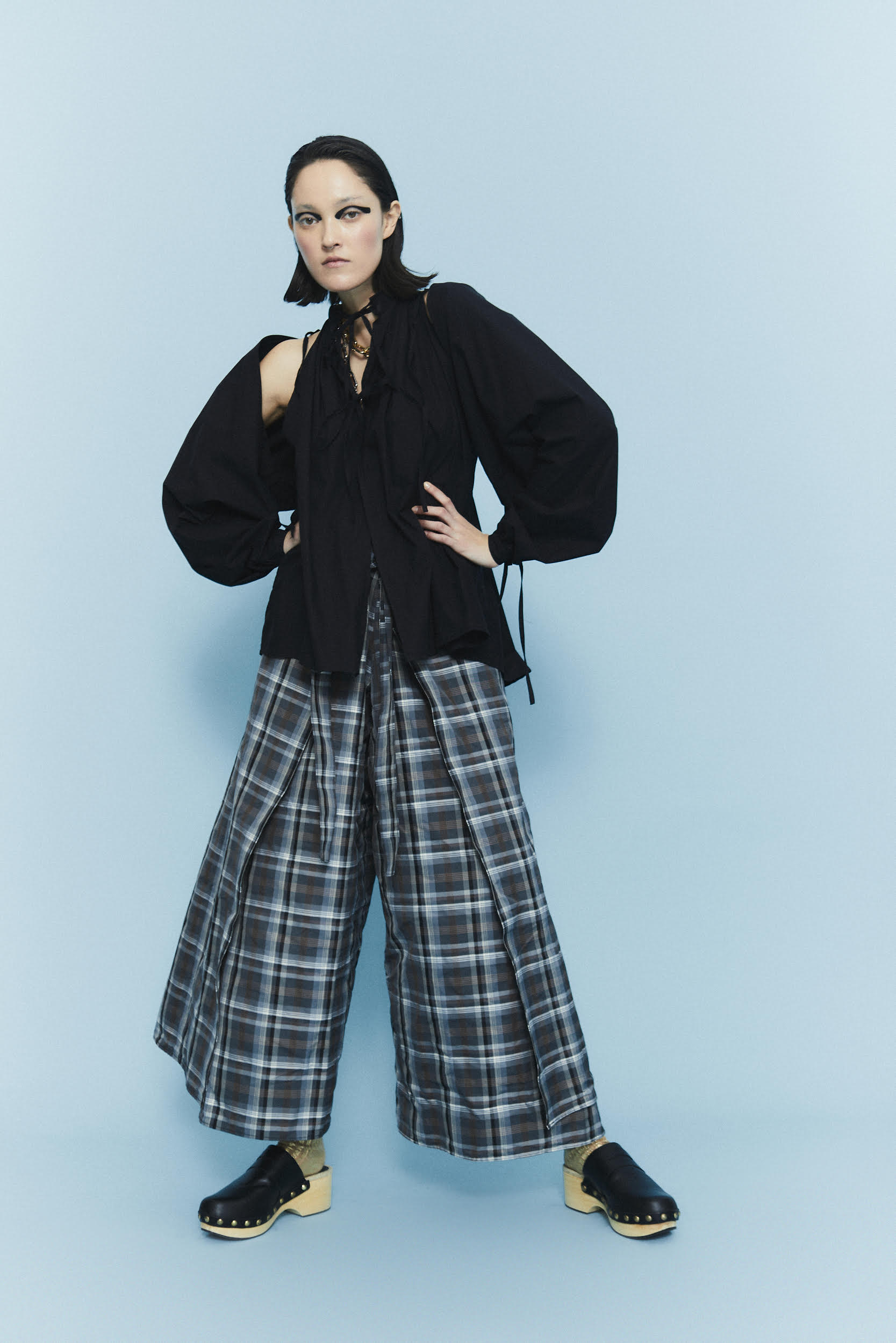 Camicetta Achillea di Dennj Nero